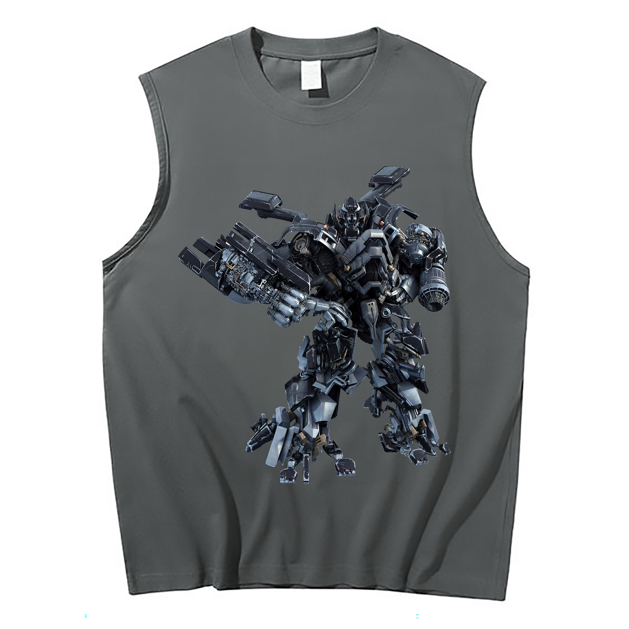 （画像用） Transformers トランスフォーマー コットン100％タンクトップ（フロントプリント）